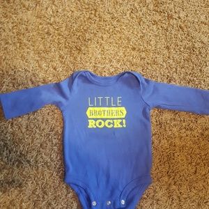 Carter's long sleeve onesie